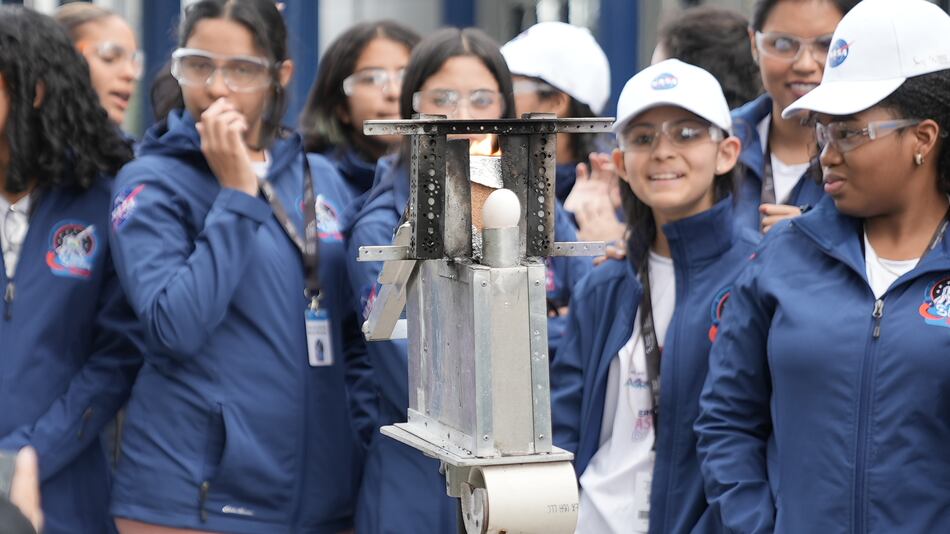 Estudiantes panameñas en la NASA