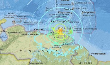 Sismo de 7.3 grados sacude a Venezuela