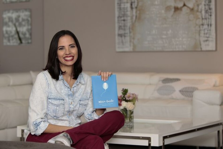 Mariangélica Lasso escribe su historia como madre de un bebé en el cielo