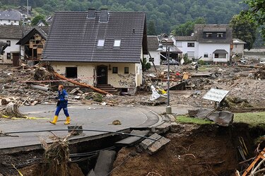 Al menos 133 muertos en Alemania y 153 en Europa por temporal