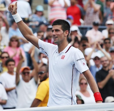 Djokovic pasa a cuartos en Abierto de Estados Unidos