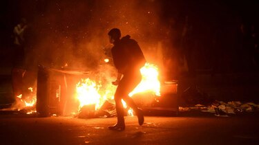 Manifestantes contra Trump provocan incendios en California