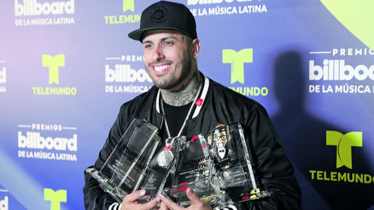 Nicky Jam fue el máximo ganador de la ceremonia.