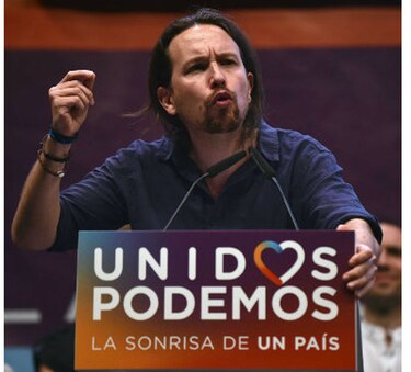 Líder del partido español Podemos, Pablo Iglesias, hace autocrítica