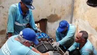 Idaan: finalizan trabajos de cambio de válvula en Gonzalillo