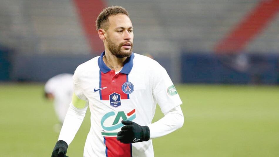 Neymar, ‘no disponible’ con el PSG contra el Barcelona