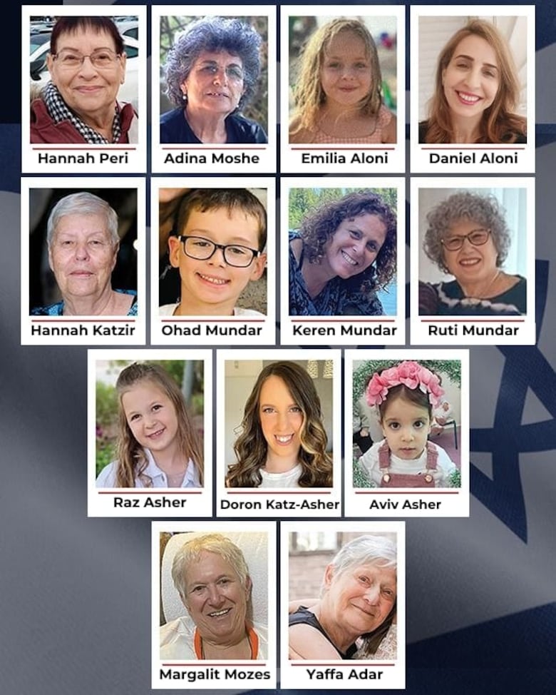 Los rehenes israelíes ya están en poder de los servicios de seguridad de Israel