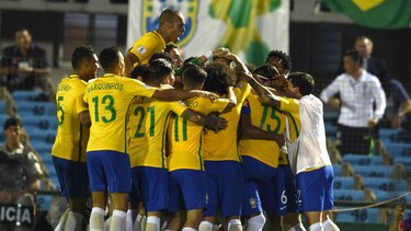 Brasil golea 4-1 a Uruguay en Montevideo y queda a las puertas de Rusia-2018