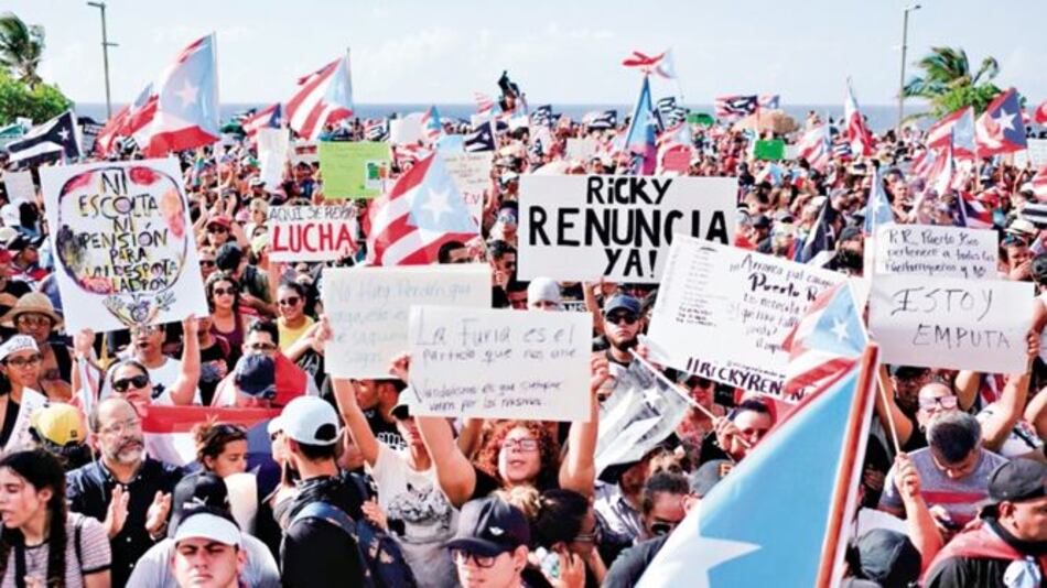 Puertorriqueños seguirán exigiendo la renuncia del gobernador Ricardo Roselló