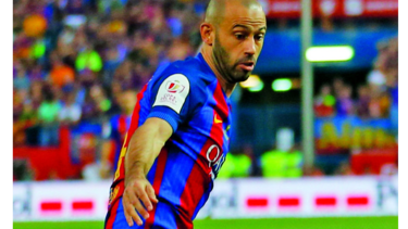 Javier Mascherano se lesiona y es baja seis semanas