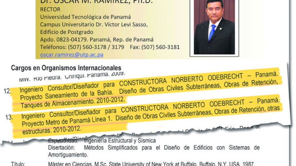 Evaluador de la línea 2 trabajó para Norberto Odebrecht