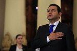 Jimmy Morales asume presidencia de Guatemala
