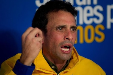 Henrique Capriles pide al Gobierno convocar a un diálogo por 'emergencia'
