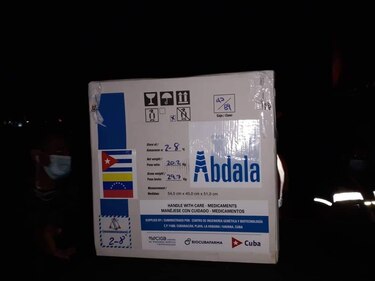 Llegan a Venezuela 900,000 dosis de la vacuna cubana anticovid