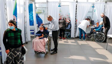 Masiva jornada de vacunación Israel, a toda marcha