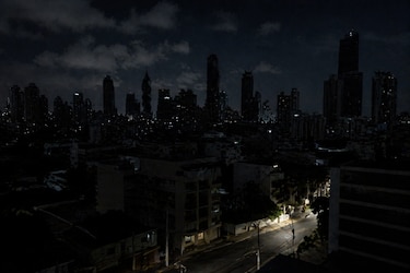 Varios sectores de la ciudad capital se quedaron sin energía eléctrica