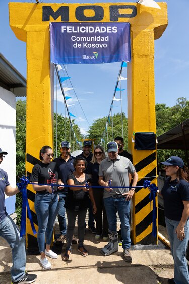 El compromiso social de Bladex: Un puente en Kosovo, un símbolo de esperanza y transformación