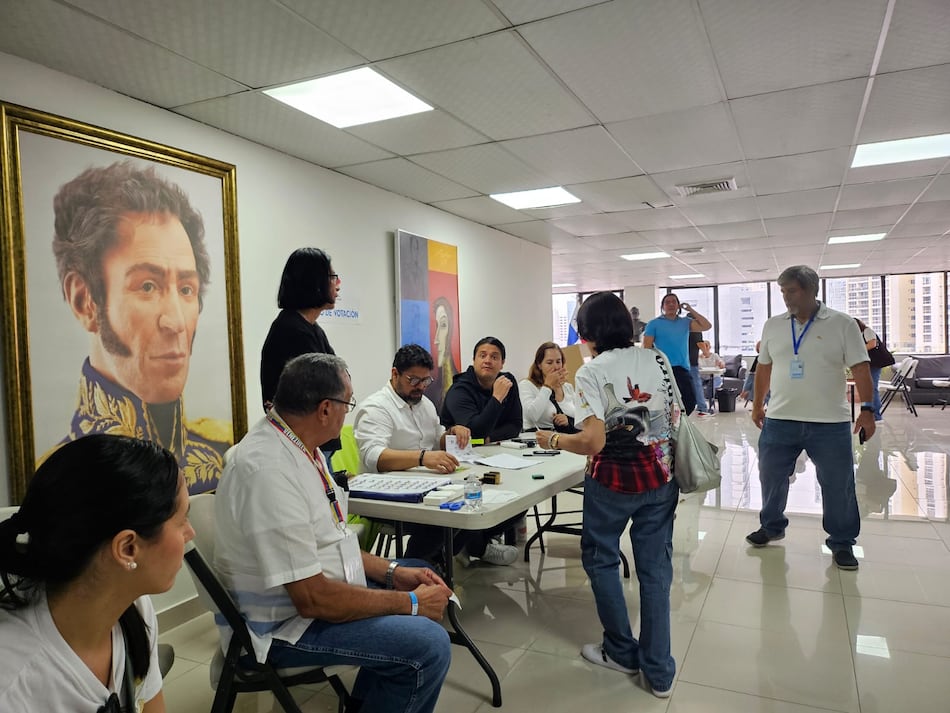 Habilitados 1,816 venezolanos en Panamá para votar en las elecciones presidenciales