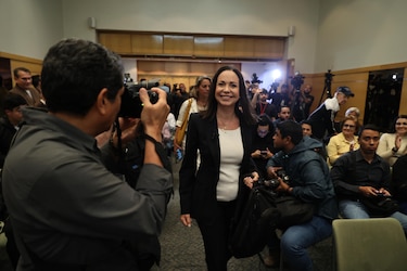 La opositora venezolana Machado dice que su inhabilitación se volverá contra el Gobierno