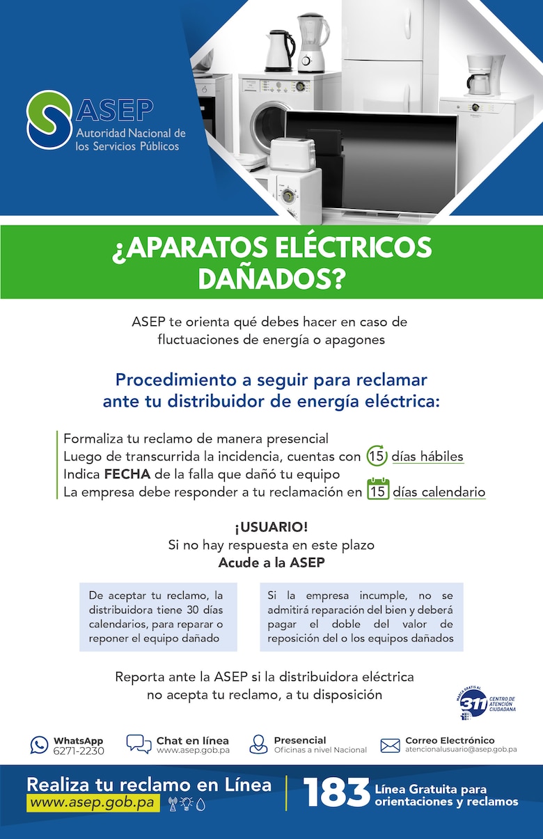 ¿Una interrupción eléctrica causó el daño de un electrodoméstico?, te explicamos cómo hacer un reclamo