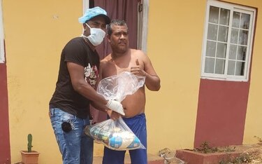 Deportistas panameños se solidarizan con donaciones en tiempos de crisis