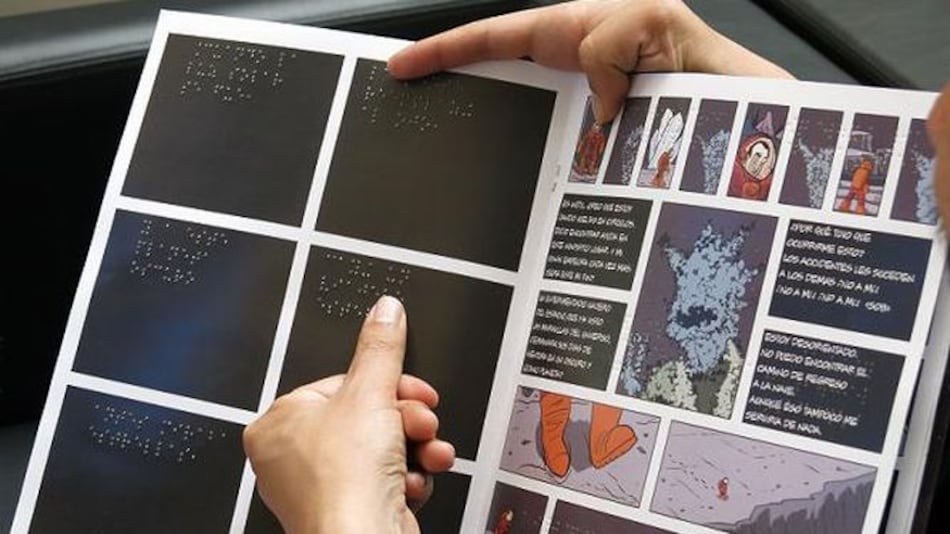 México publica primer cómic en braille