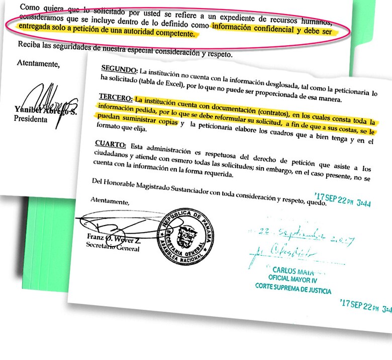 Corte ordena levantar secreto a la Asamblea Nacional