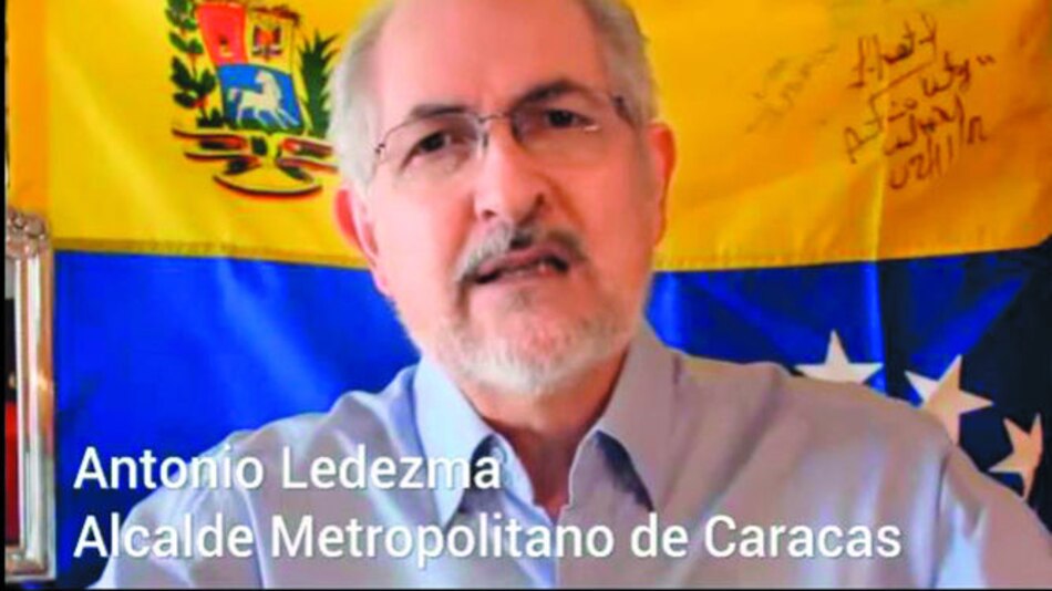 Antonio Ledezma huyó de Venezuela y está en Colombia