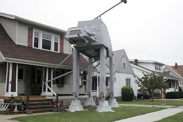 Causa sensación enorme adorno de 'Star Wars' para Halloween