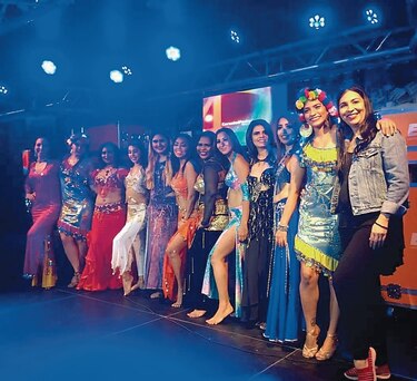 ‘Show’ virtual de danza árabe con artistas nacionales e internacionales