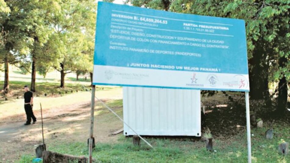 Pesquisas por Ciudad Deportiva de Colón están paralizadas