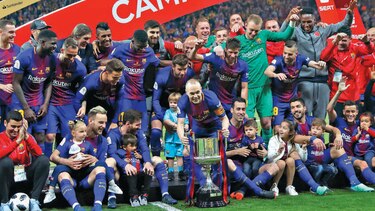 Barcelona no tuvo problema para alzar la Copa del Rey