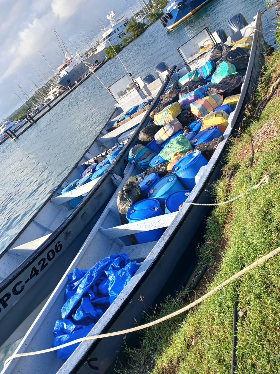 Senan decomisa dos toneladas de drogas y detiene a cuatro personas