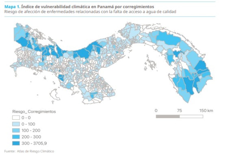 Uno de cada cuatro niños en Panamá vive en zonas de alta vulnerabilidad climática