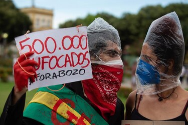 Más de 500 mil muertos por covid en Brasil, amenazado por tercera ola
