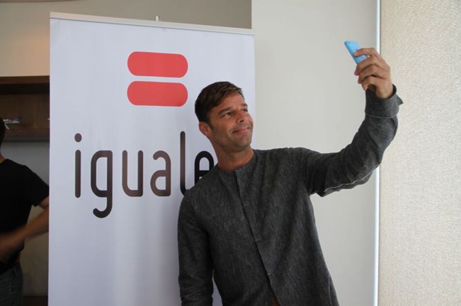 'Quiero matrimonio igualitario para Chile', dice Ricky Martin