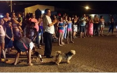 Moradores de Cabra en Pacora protestan por falta de agua