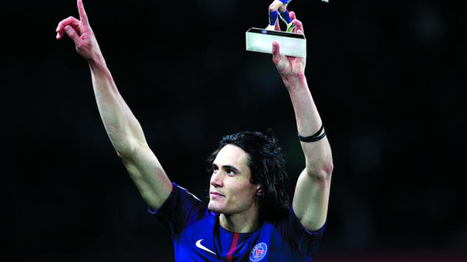 Edinson Cavani, rey del gol en París