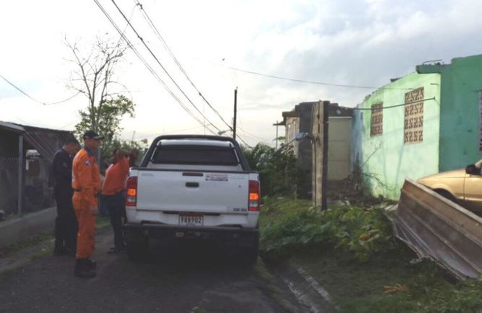 162 personas afectadas por paso de fenómeno Gustnado en Las Mañanitas y Tocumen