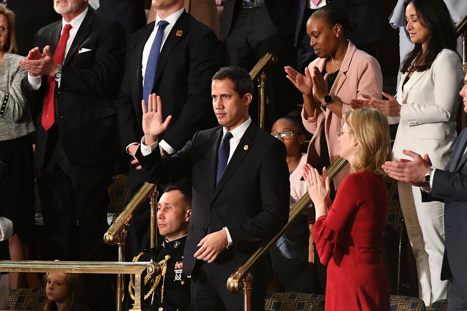 Guaidó, presente en el discurso de Trump sobre el Estado de la Unión ante el Congreso
