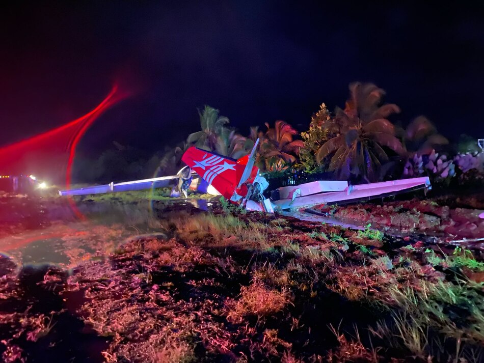 Reanudan operaciones en el Aeropuerto de Isla Colón tras accidente aéreo