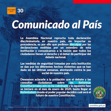 Asamblea Nacional 'reprocha' declaraciones de Jairo Bolota Salazar y pide disculpas