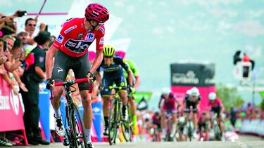 Froome, feliz por su primera semana