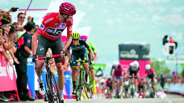 Froome, feliz por su primera semana