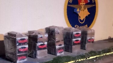 Decomisan 124 bultos de supuesta droga en Coclé