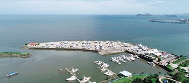 Club de Yates y Pesca, en medio de otra obra pública