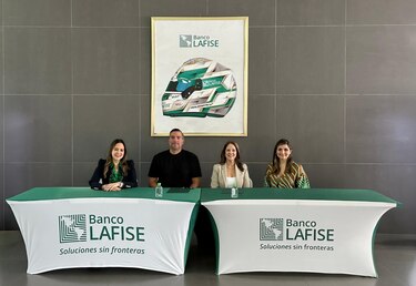 Banco LAFISE Panamá renueva por segundo año consecutivo su patrocinio con el joven piloto Gianmatteo Rousseau