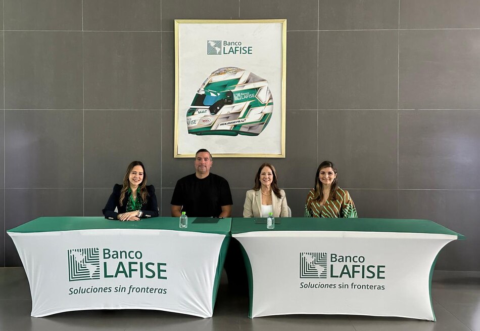 Banco LAFISE Panamá renueva por segundo año consecutivo su patrocinio con el joven piloto Gianmatteo Rousseau
