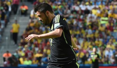 David Villa empieza de cero en su regreso a la selección española