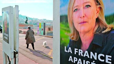 Le Pen sacaría a Francia del euro